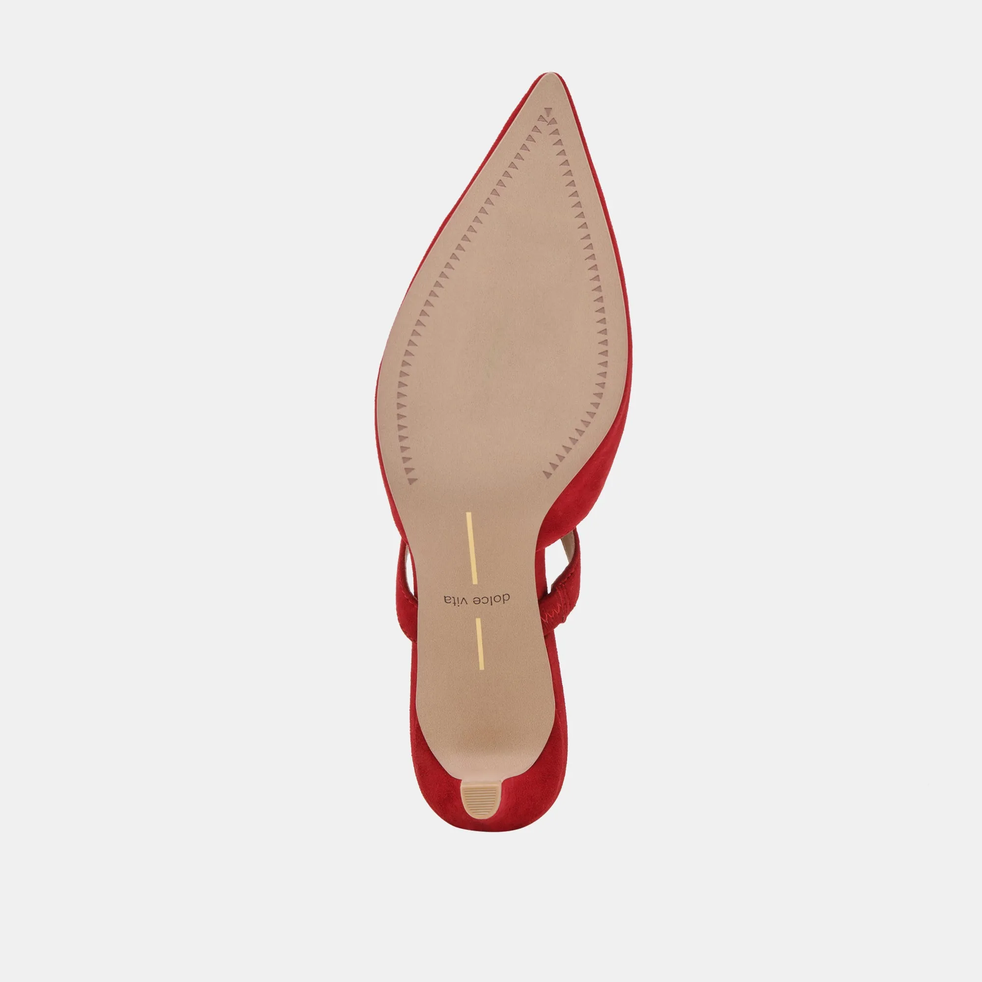 KANIKA TALONS MOYENS SUÈDE CRAMOISI