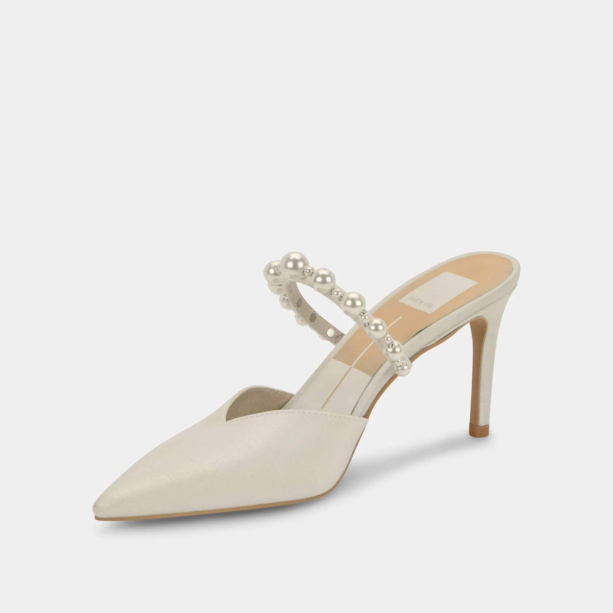 KANIKA PEARL TALONS SOIE VANILLE