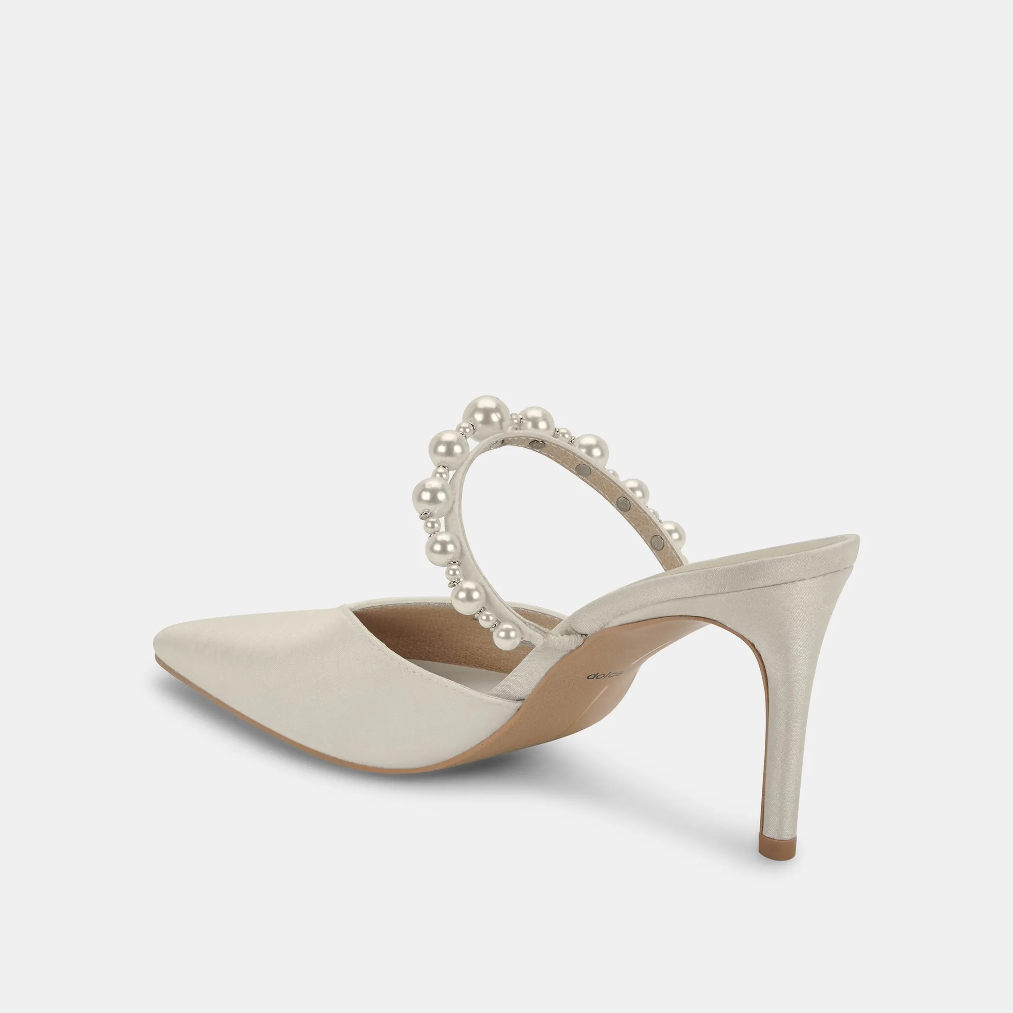 KANIKA PEARL TALONS SOIE VANILLE