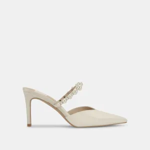 KANIKA PEARL TALONS SOIE VANILLE