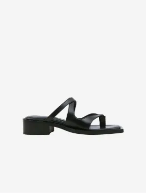 Mules Karel Vegan en Cuir de Pomme | Noir