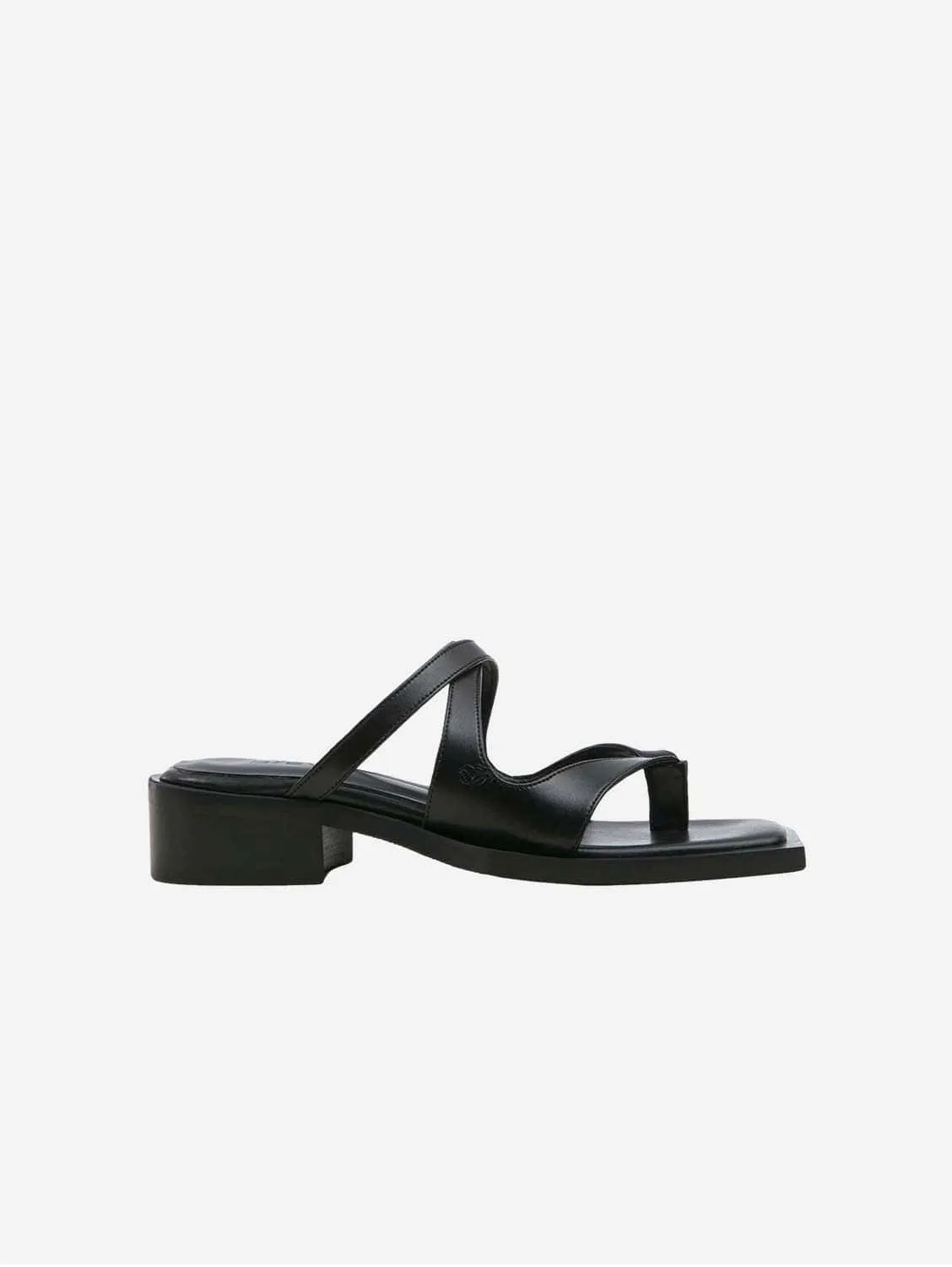 Mules Karel Vegan en Cuir de Pomme | Noir