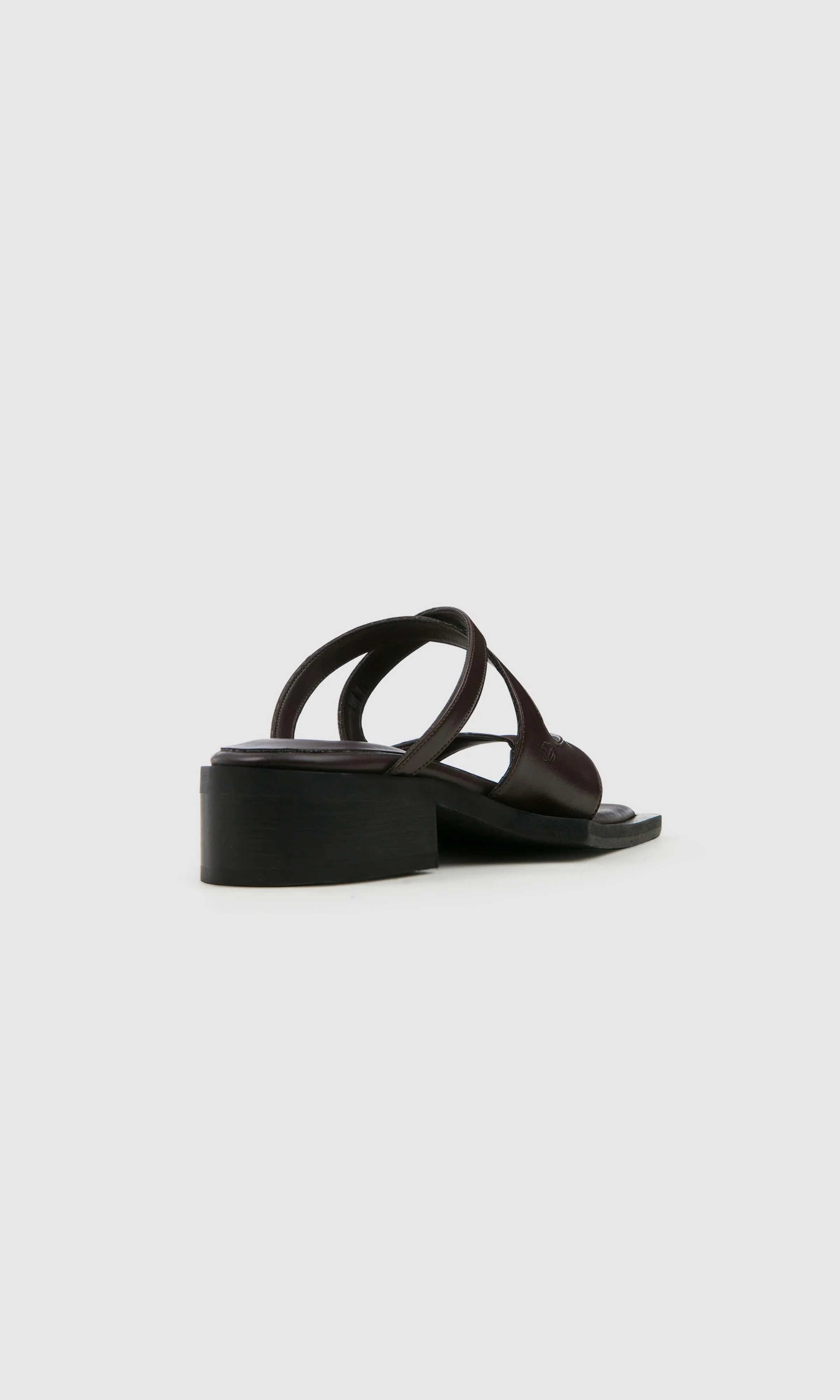 Mules Karel Vegan en Cuir de Pomme | Marron