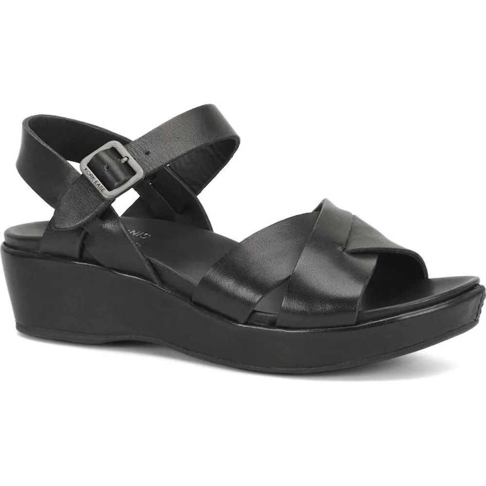 Kork Ease Femme Myrna 2.0 en Cuir Noir