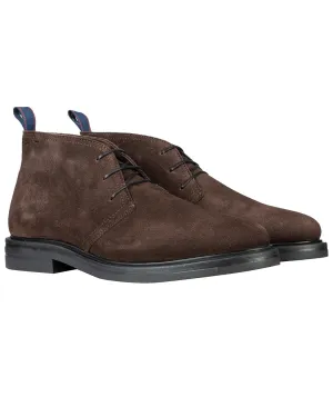 Bottes mi-montantes en daim Kyree Marine