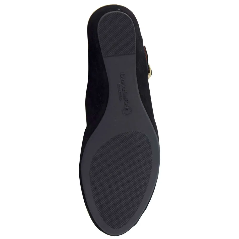 L'Amour Des Pieds Brenn Femme en Suède Noir