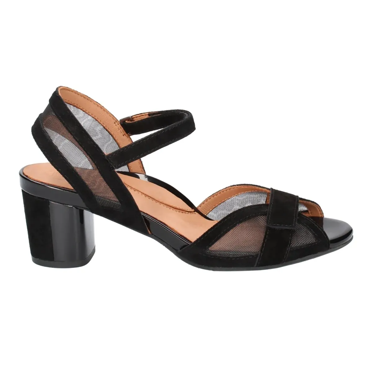 L'Amour Des Pieds Femmes Mahiya Noir Suédine/maille