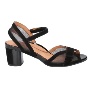 L'Amour Des Pieds Femmes Mahiya Noir Suédine/maille