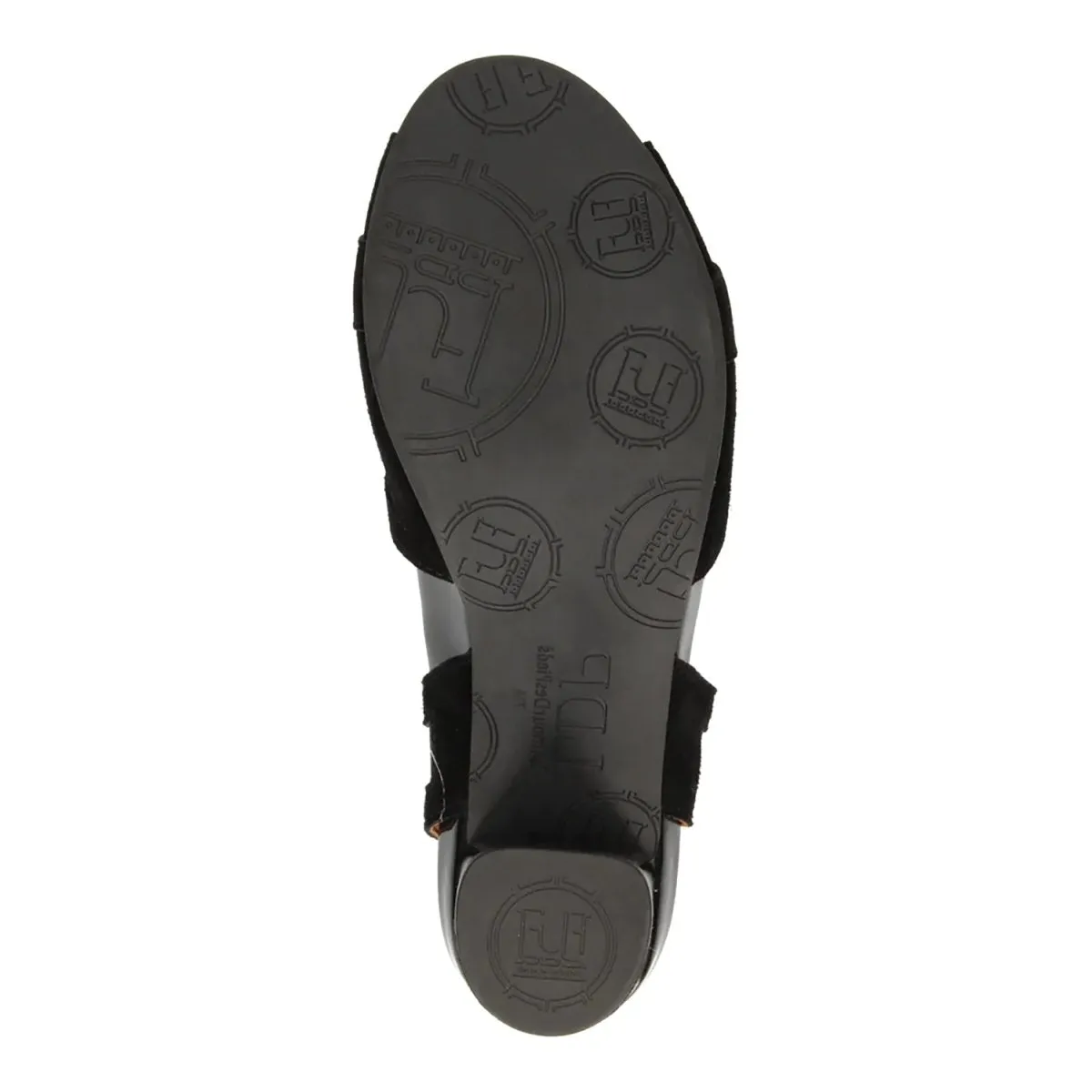 L'Amour Des Pieds Femmes Mahiya Noir Suédine/maille