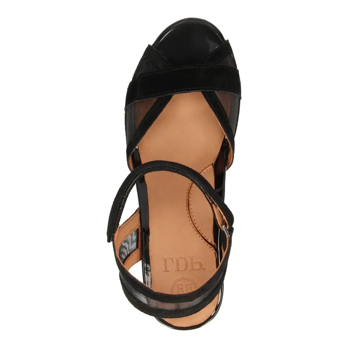 L'Amour Des Pieds Femmes Mahiya Noir Suédine/maille