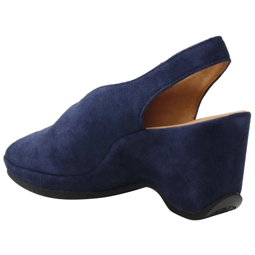 L'Amour Des Pieds Femme Odetta Suède Marine