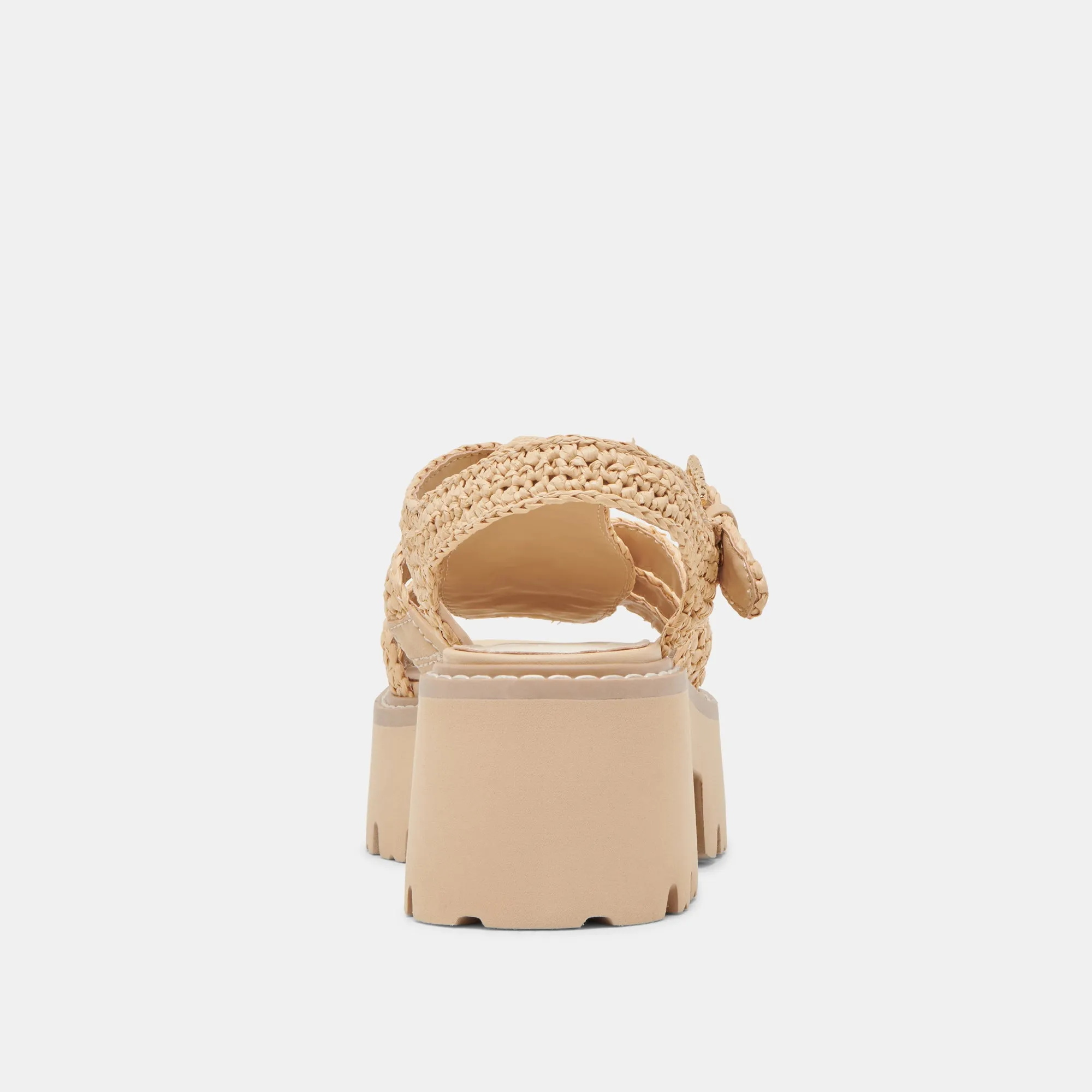 SANDALES LATICE LT TRICOT NATUREL