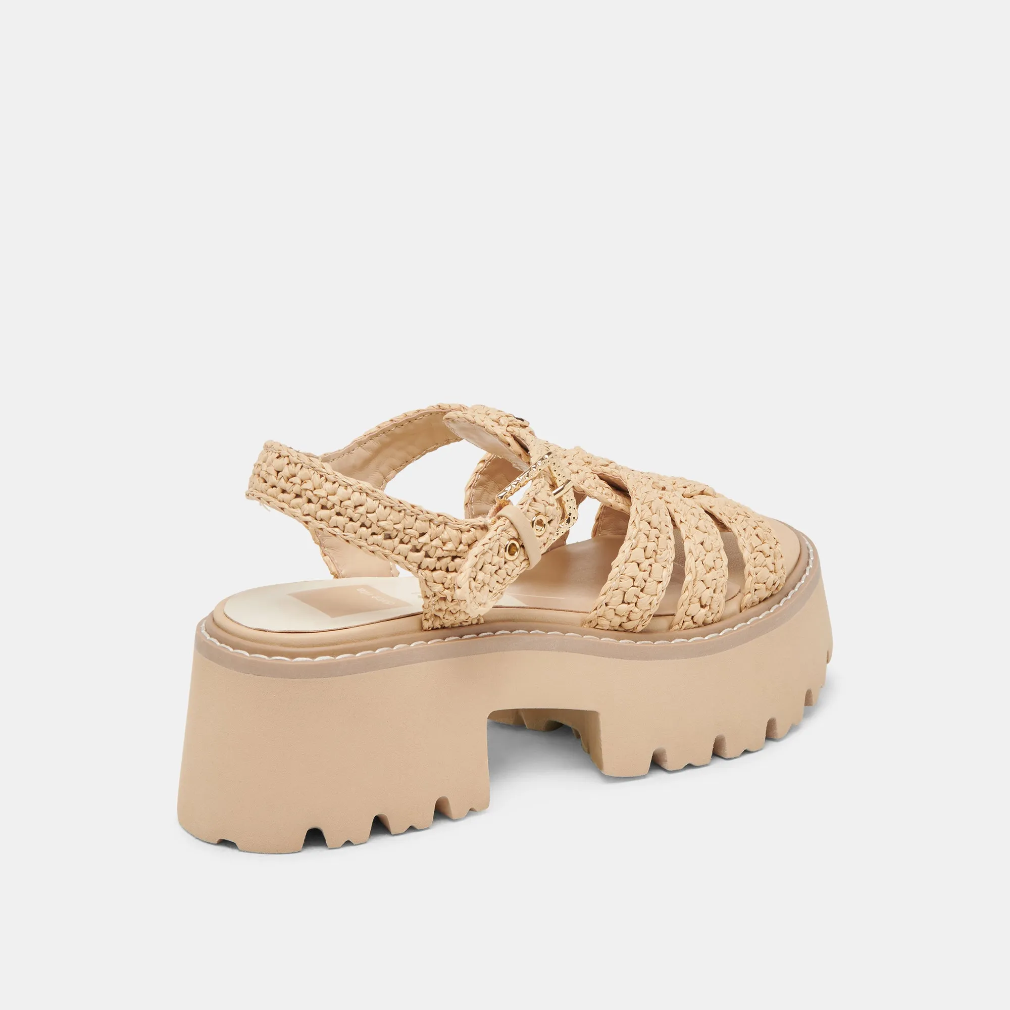 SANDALES LATICE LT TRICOT NATUREL