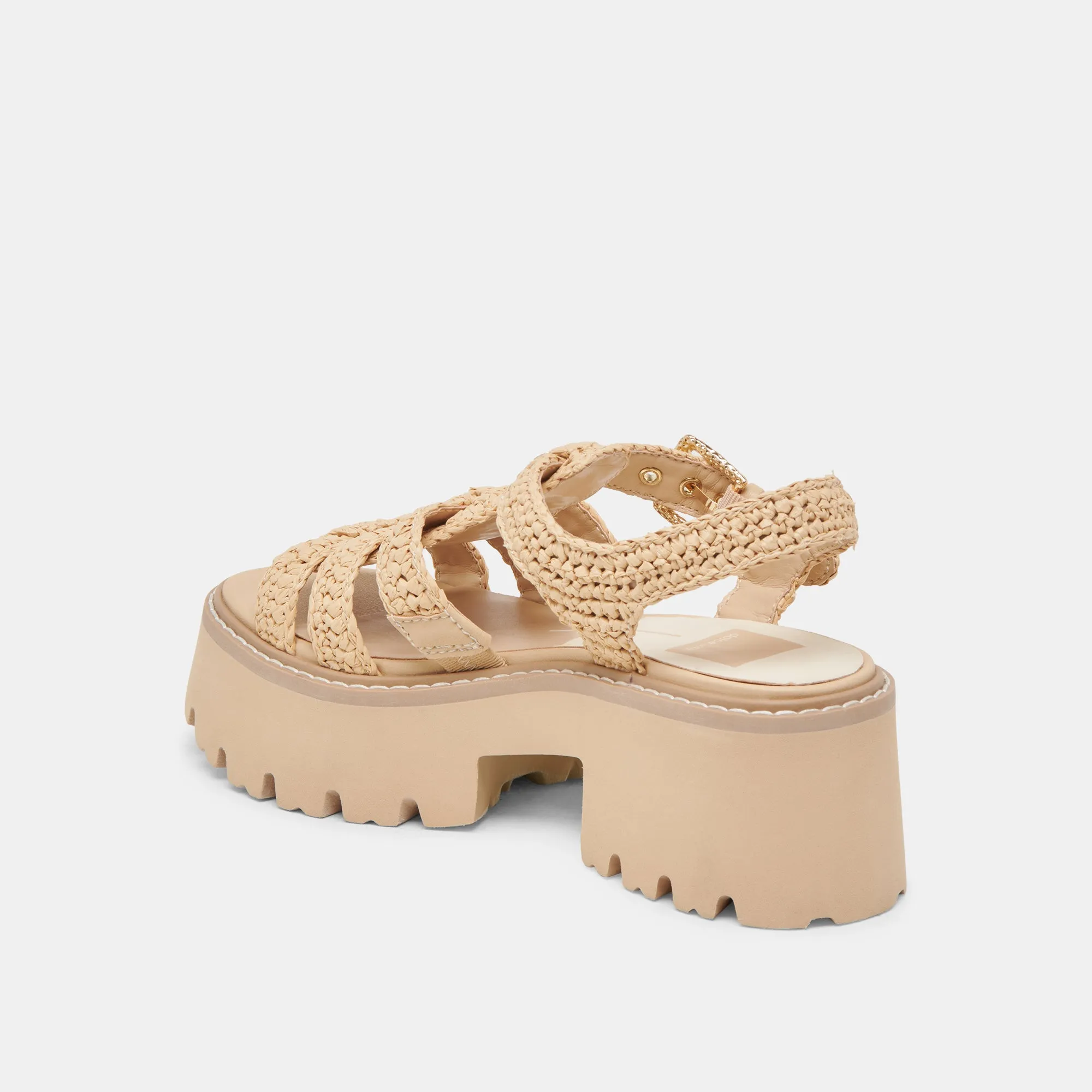 SANDALES LATICE LT TRICOT NATUREL