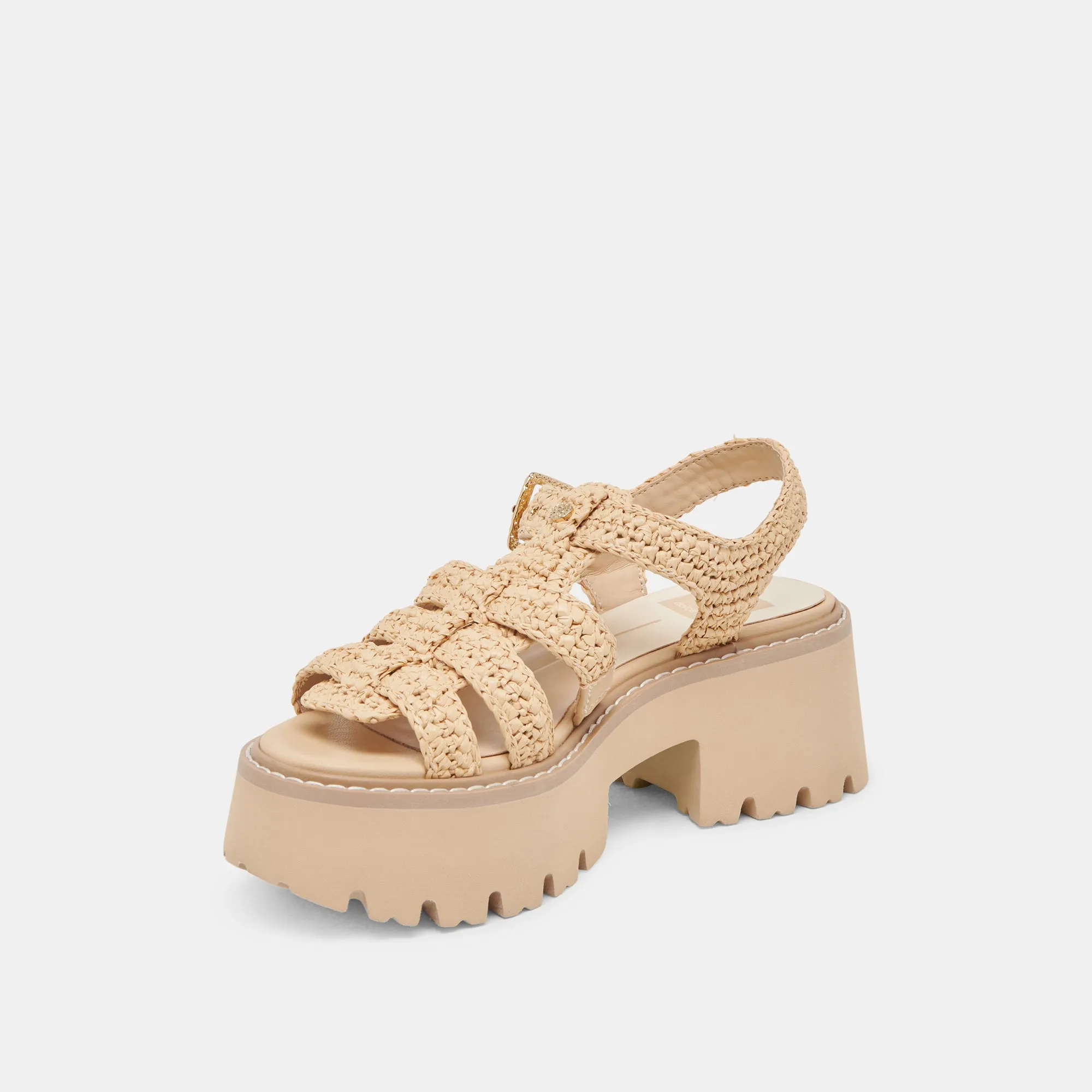 SANDALES LATICE LT TRICOT NATUREL