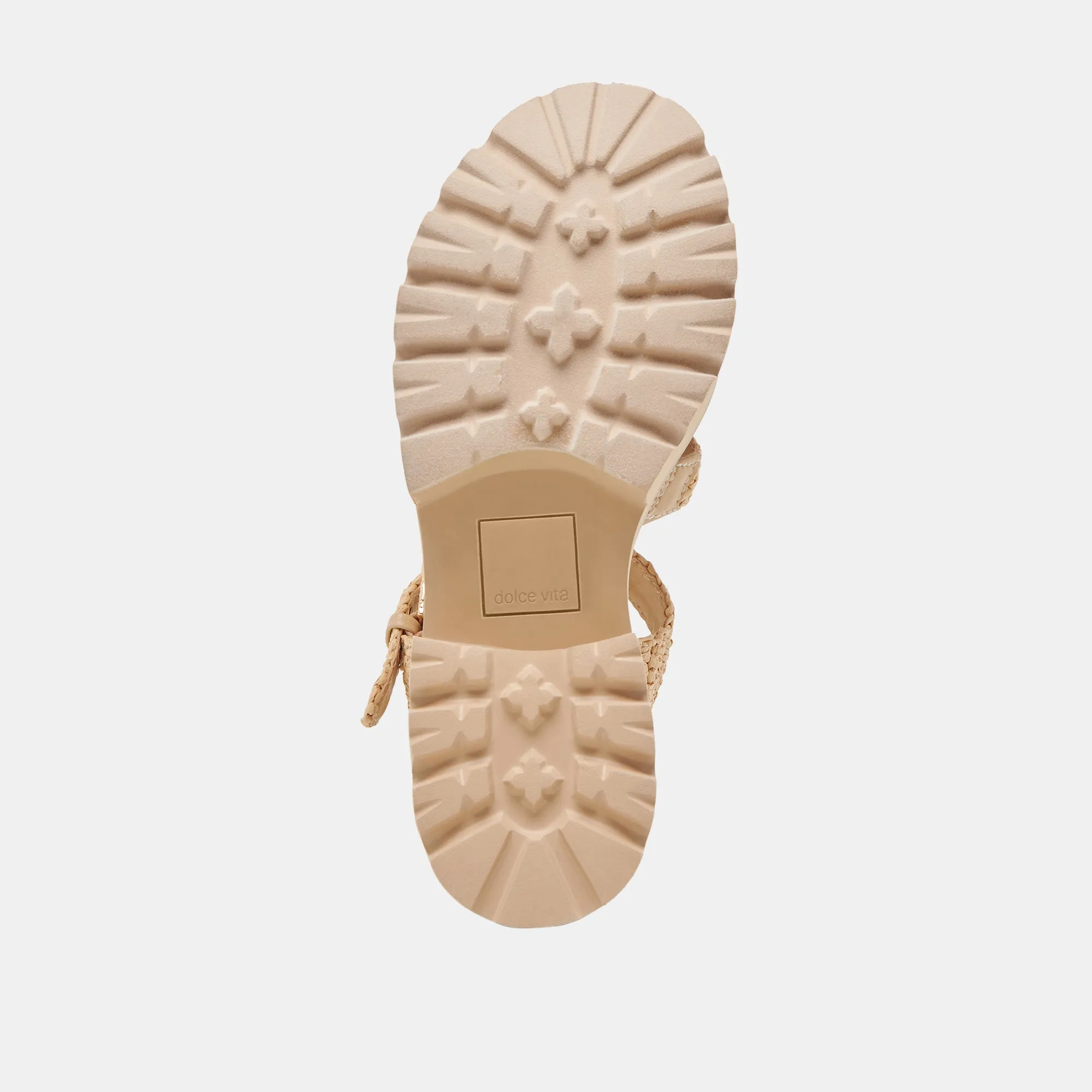 SANDALES LATICE LT TRICOT NATUREL