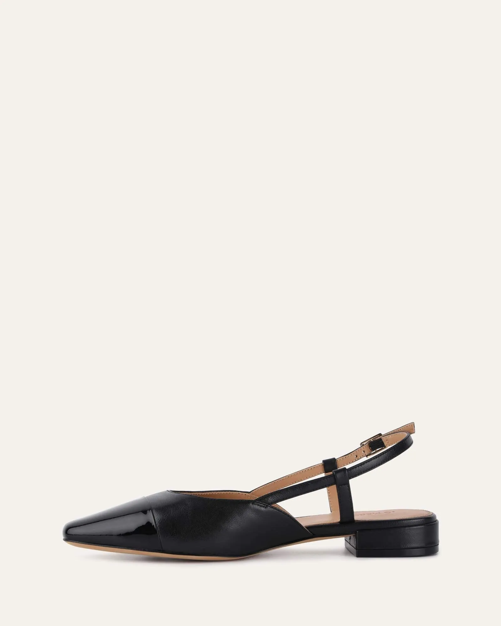 LEAH ROBE BALLERINES NOIR MULTICOLORE