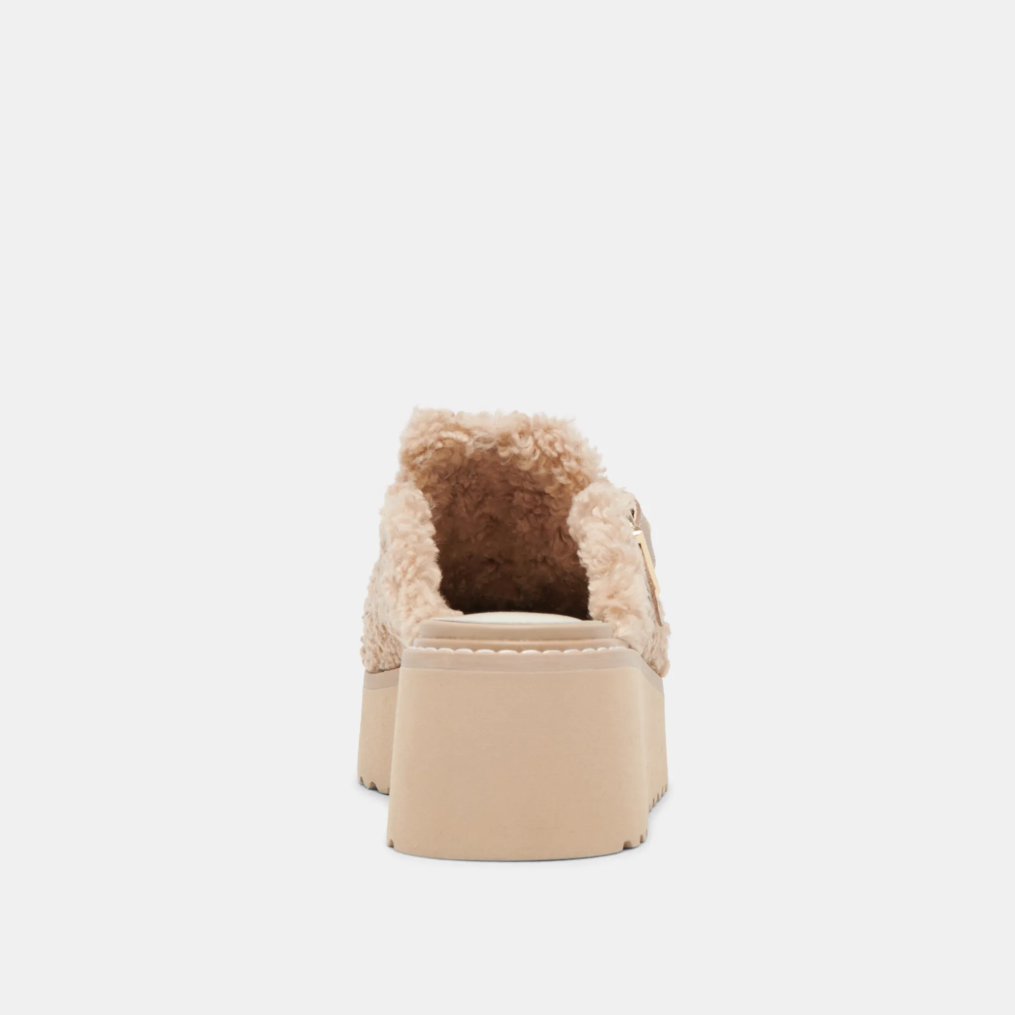LELANI PLUSH FLATS NATUREL DOUX