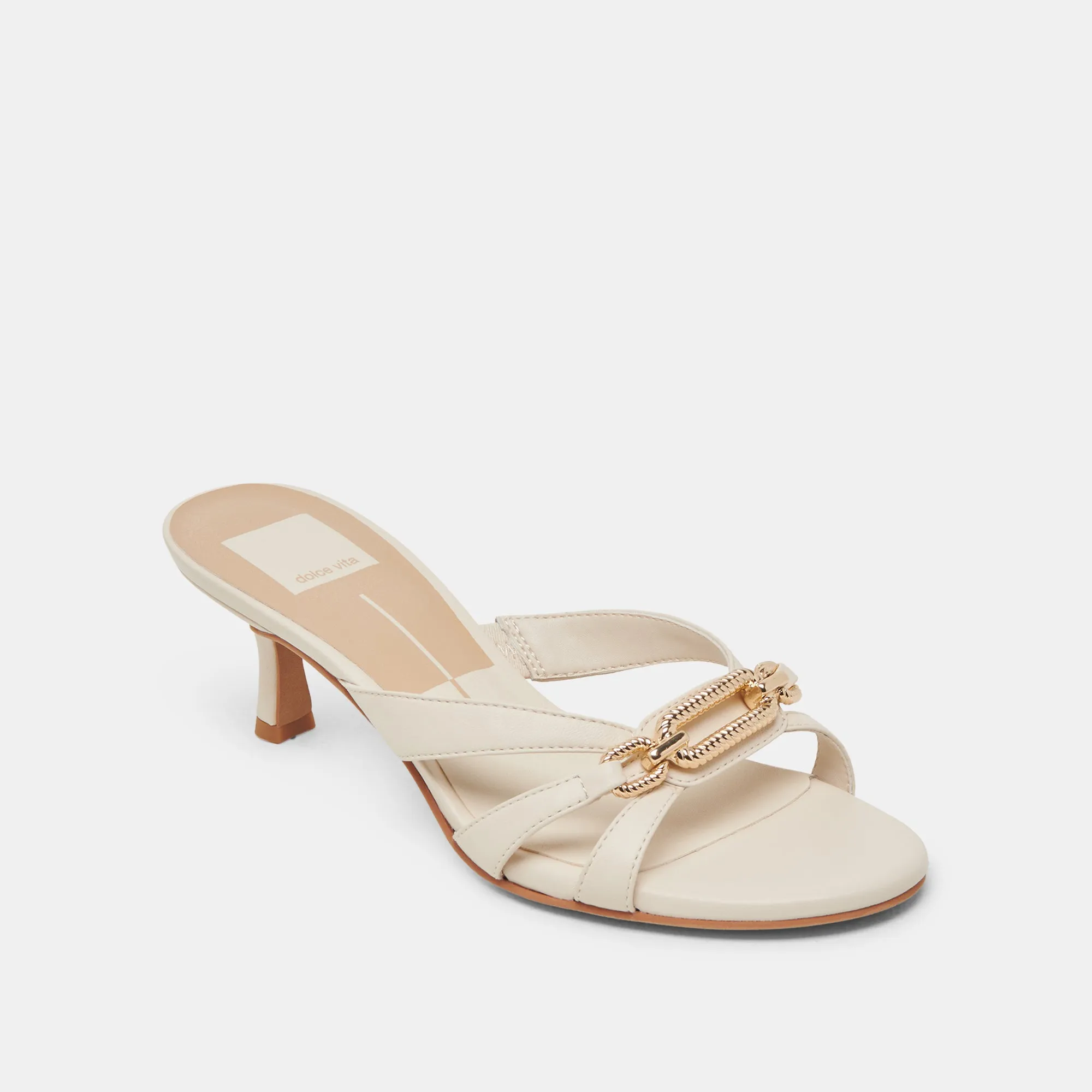 LERAH TALONS EN CUIR OSSEIN