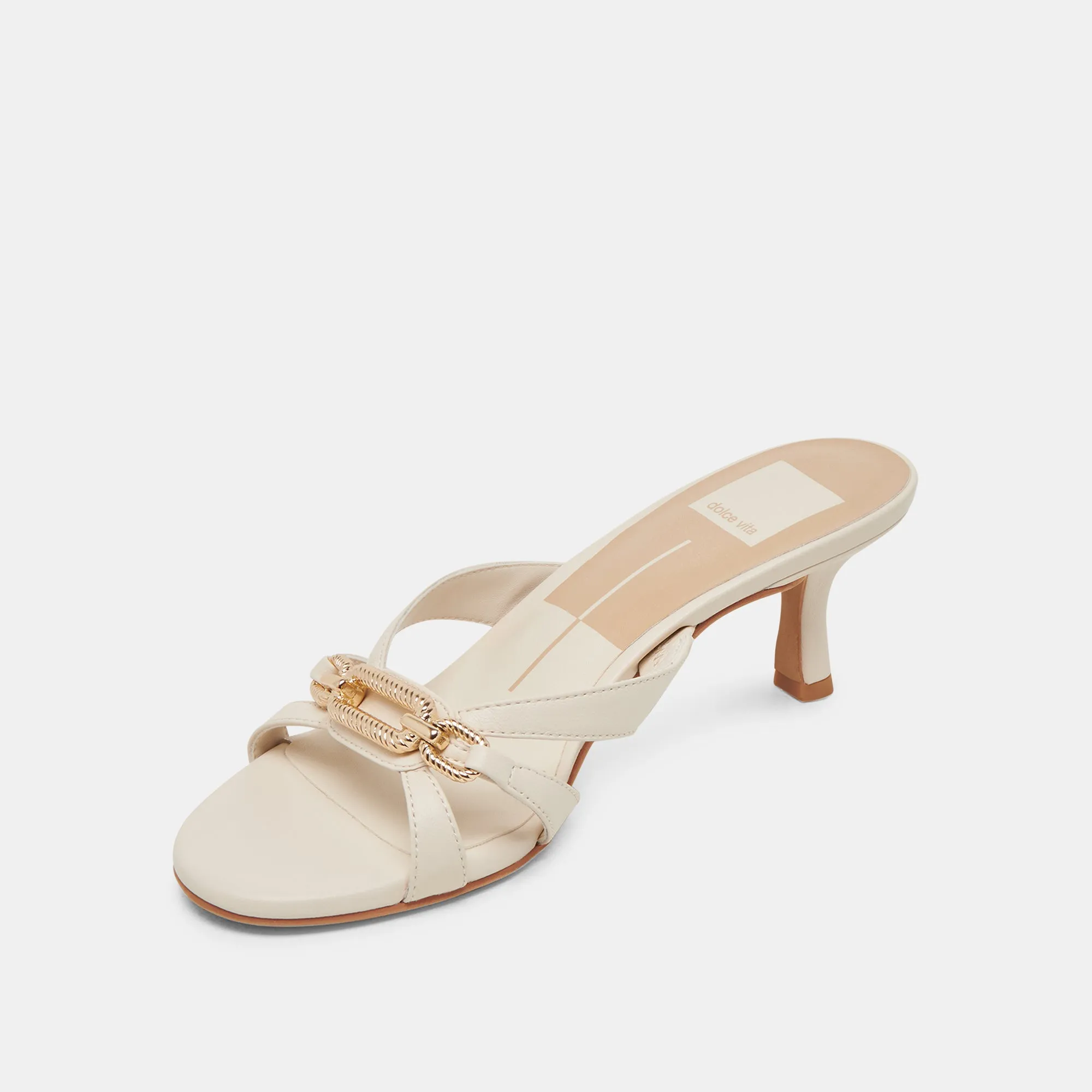LERAH TALONS EN CUIR OSSEIN