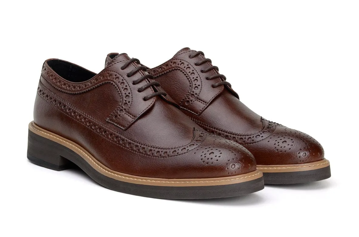 Derby en similicuir vegan Longwing | Plusieurs couleurs