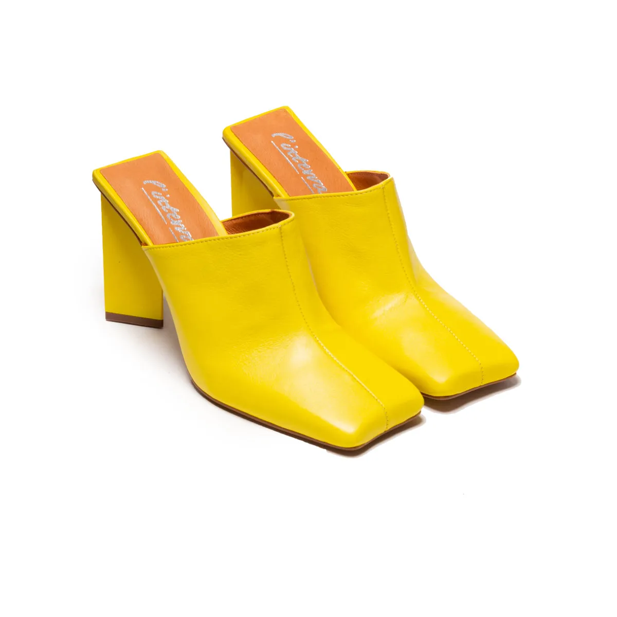 Loutro Cuir Jaune