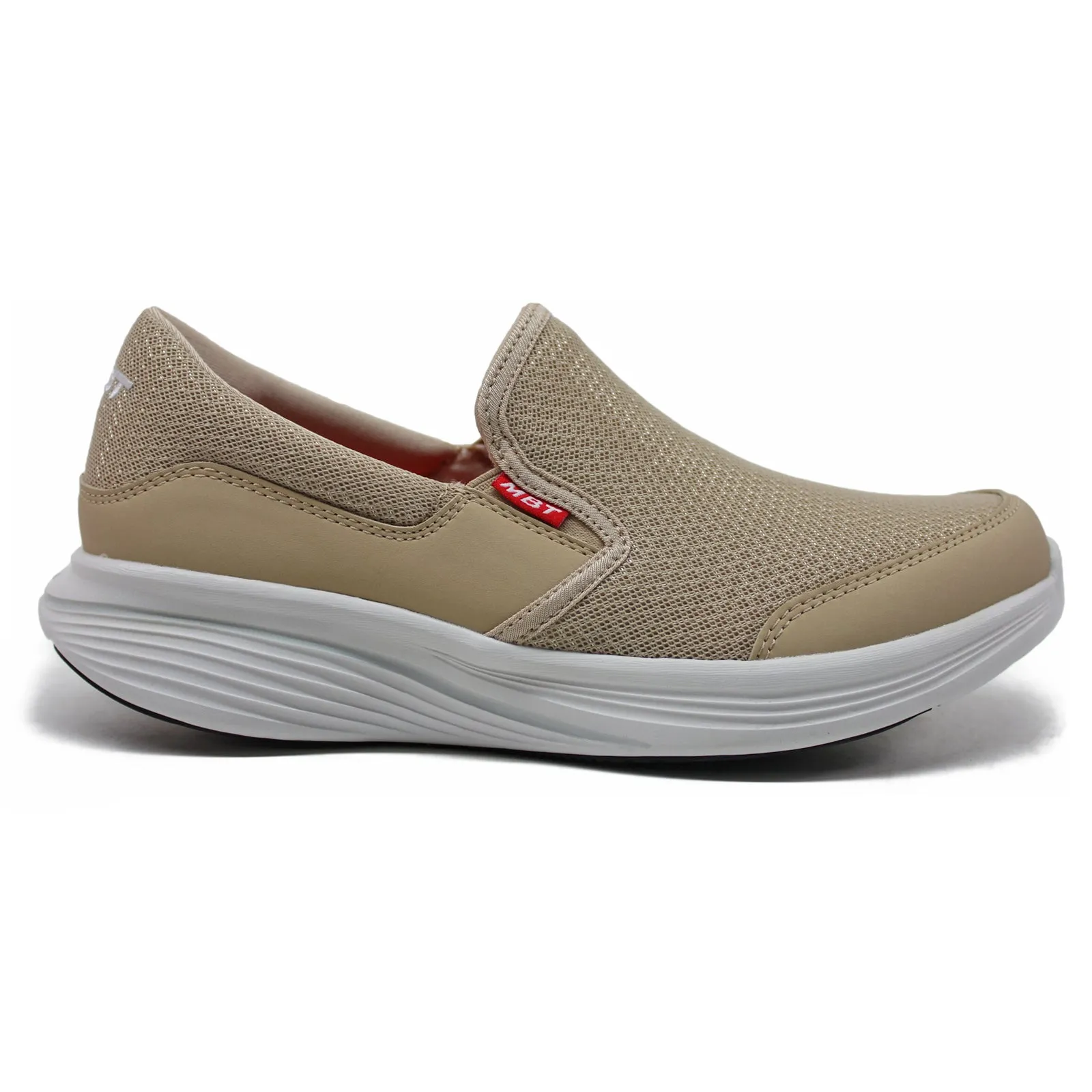 Chaussures de Confort Femme MBT Modena III en Cuir et Textile