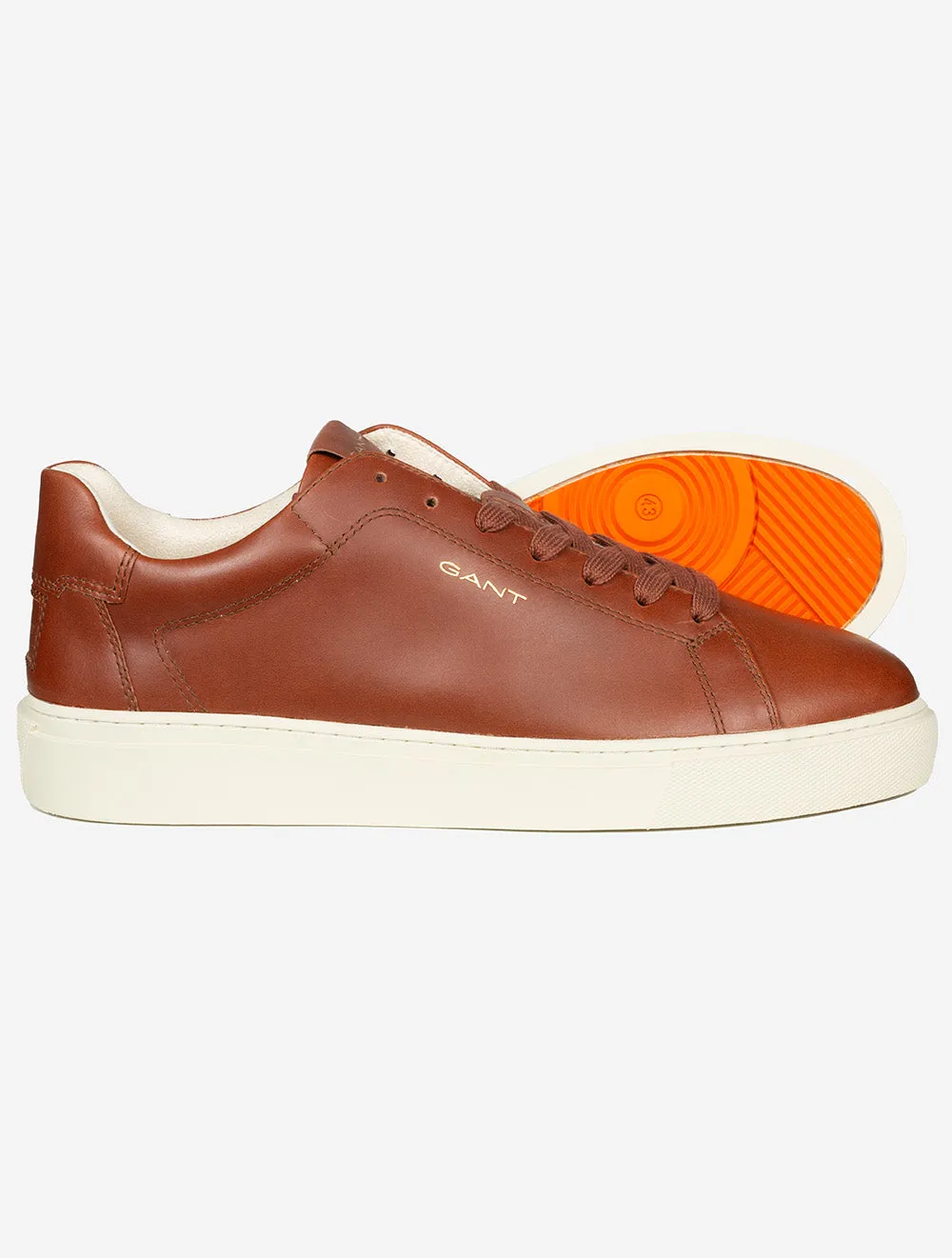 Mc Julien Basket en Cuir Cognac