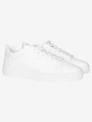 Mc Julien Basket en Cuir Blanc
