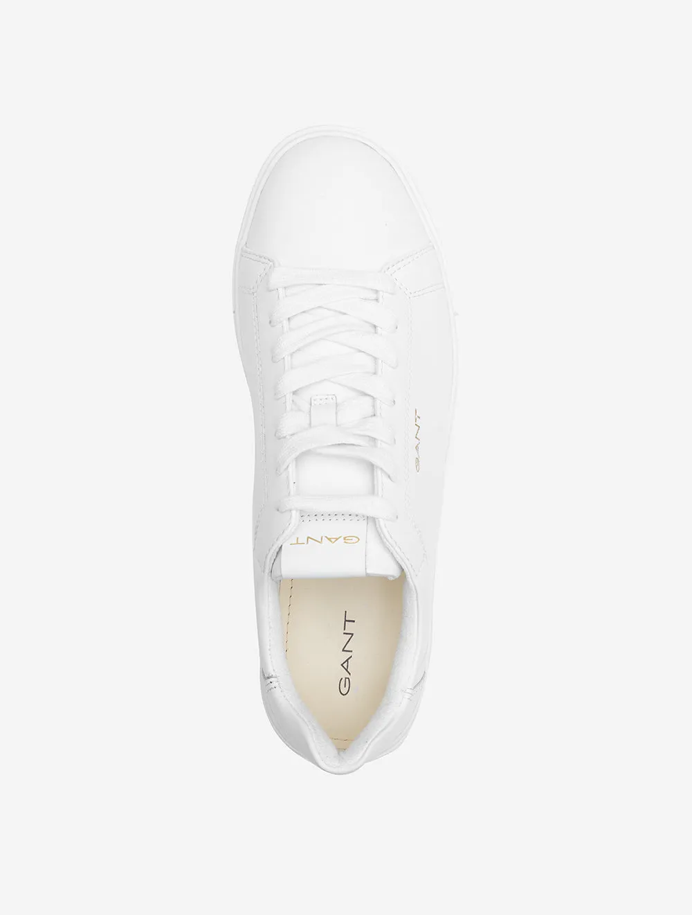 Mc Julien Basket en Cuir Blanc