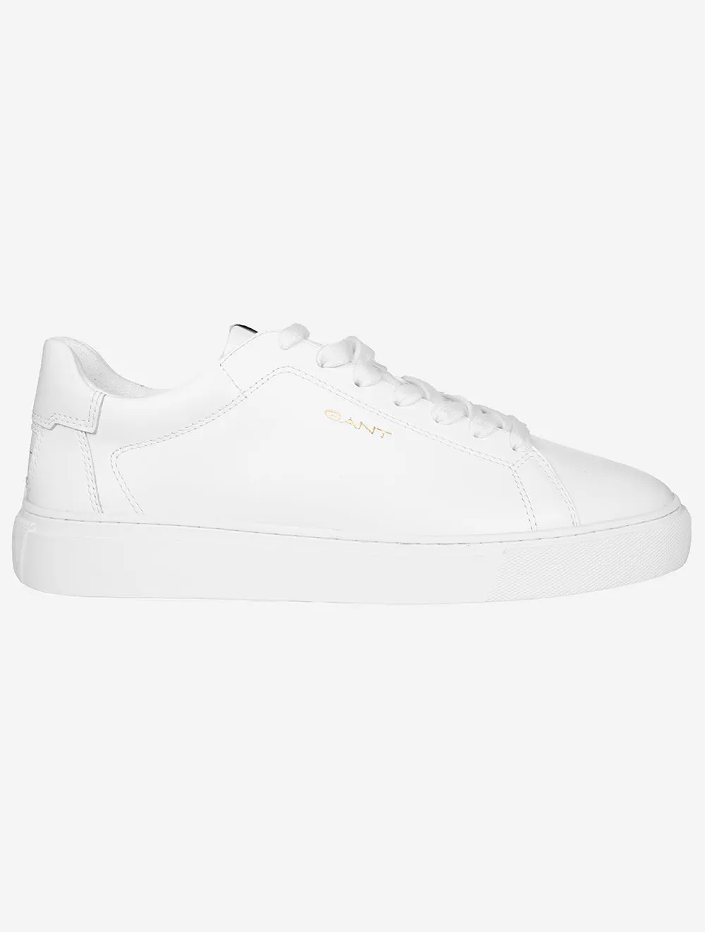 Mc Julien Basket en Cuir Blanc