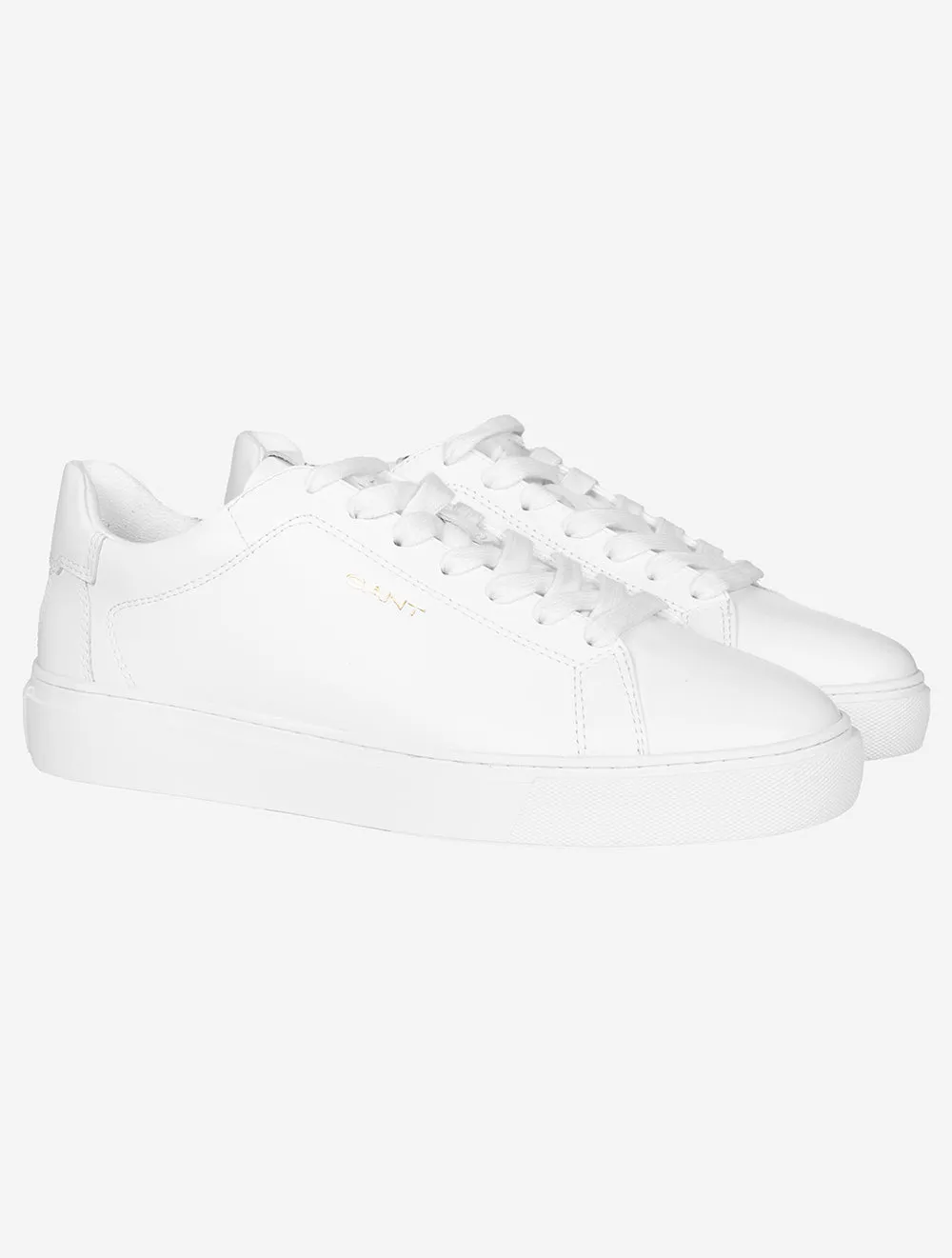 Mc Julien Basket en Cuir Blanc