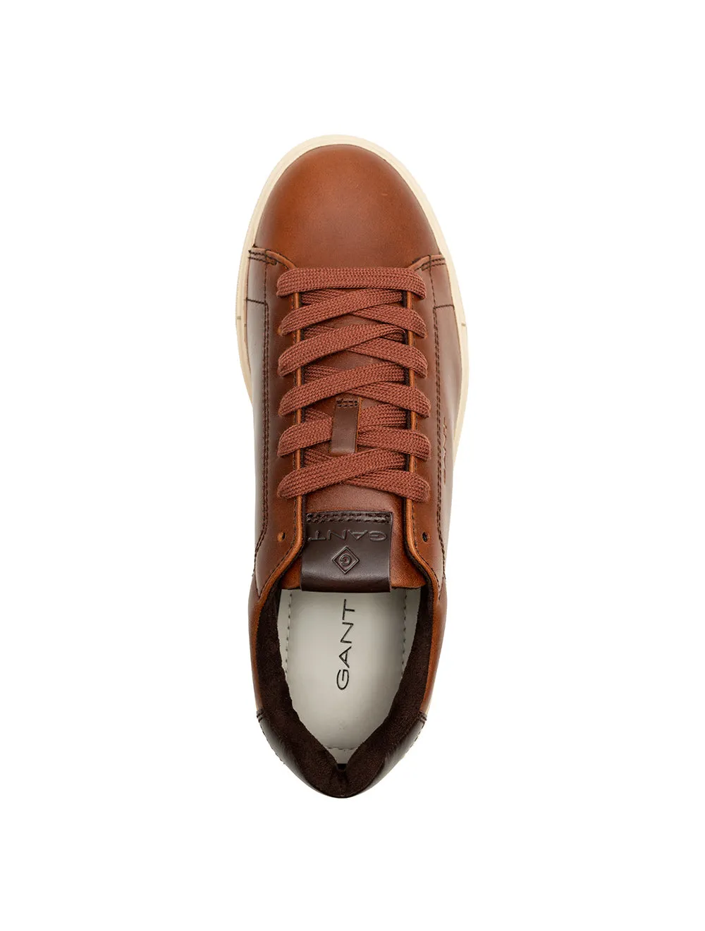 Mc Julien Sneakers en cuir cognac
