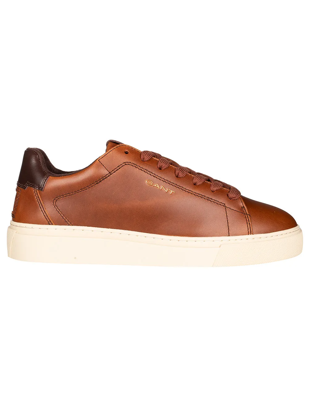 Mc Julien Sneakers en cuir cognac