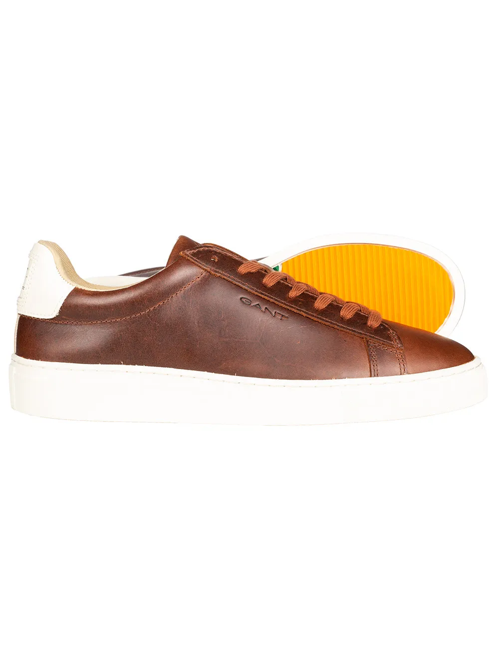 McJulien Basket en Cuir Cognac