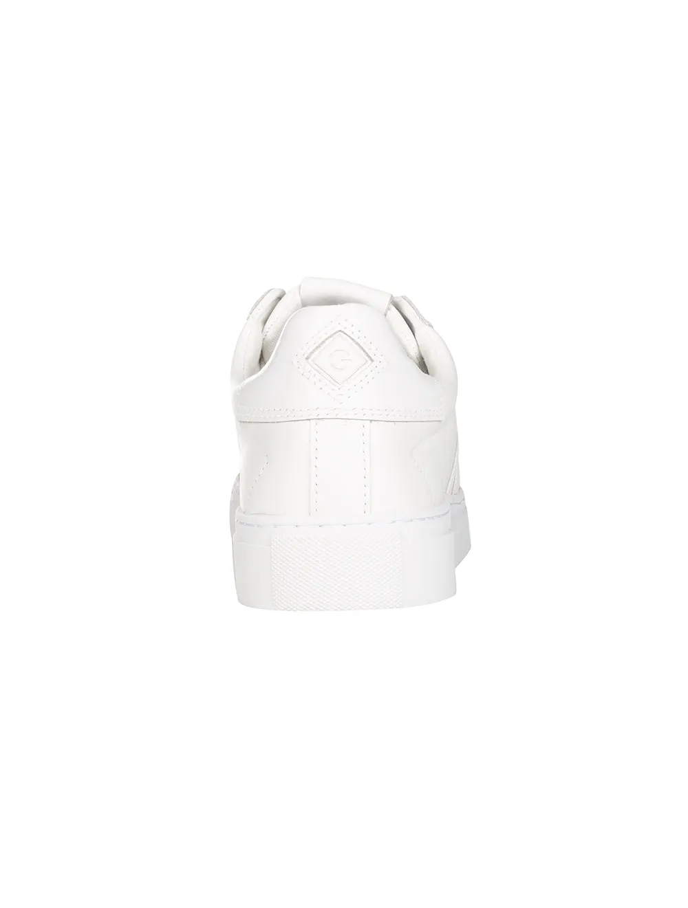 McJulien Basket en Cuir Blanc