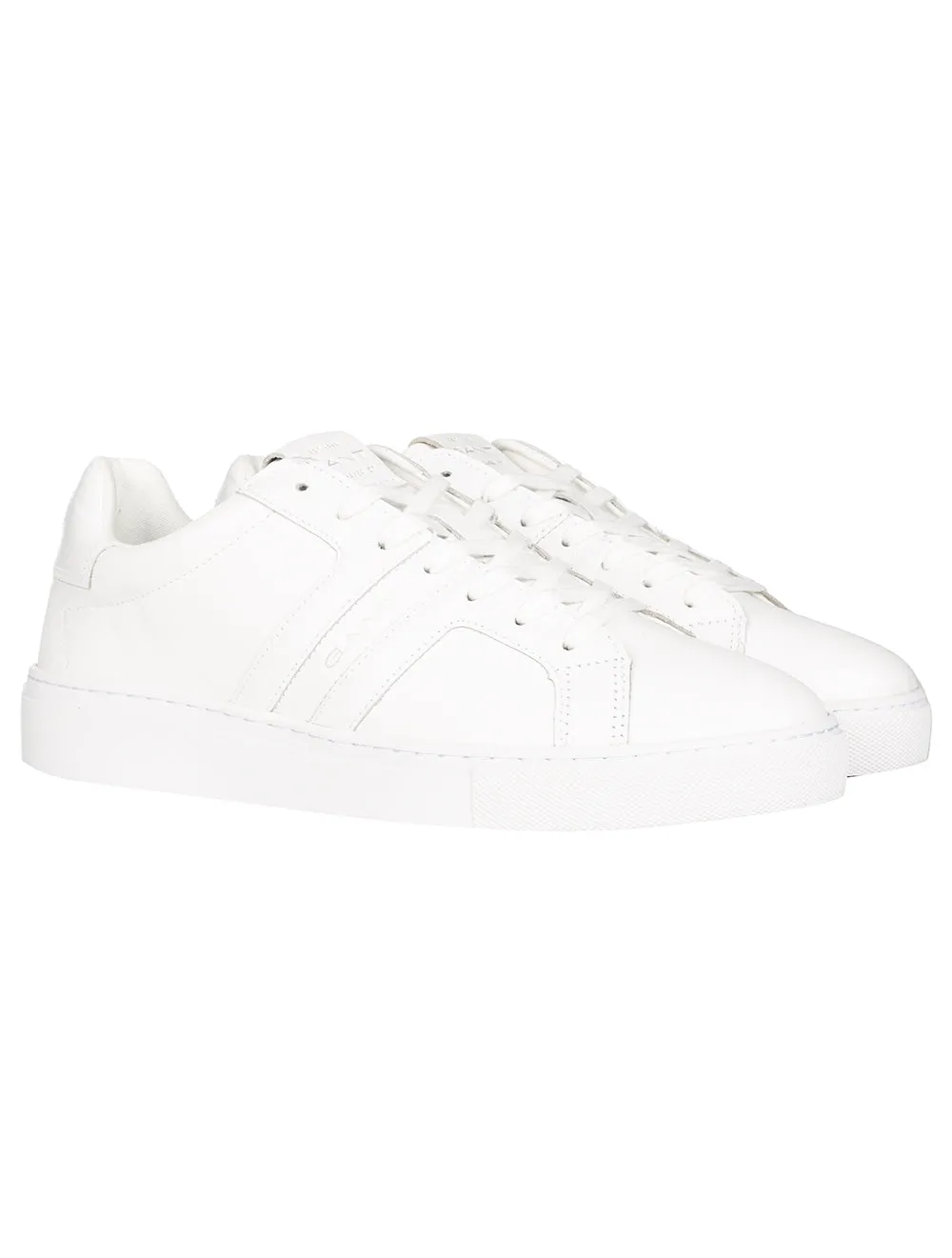 McJulien Basket en Cuir Blanc