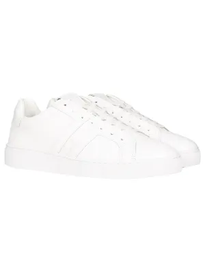 McJulien Basket en Cuir Blanc