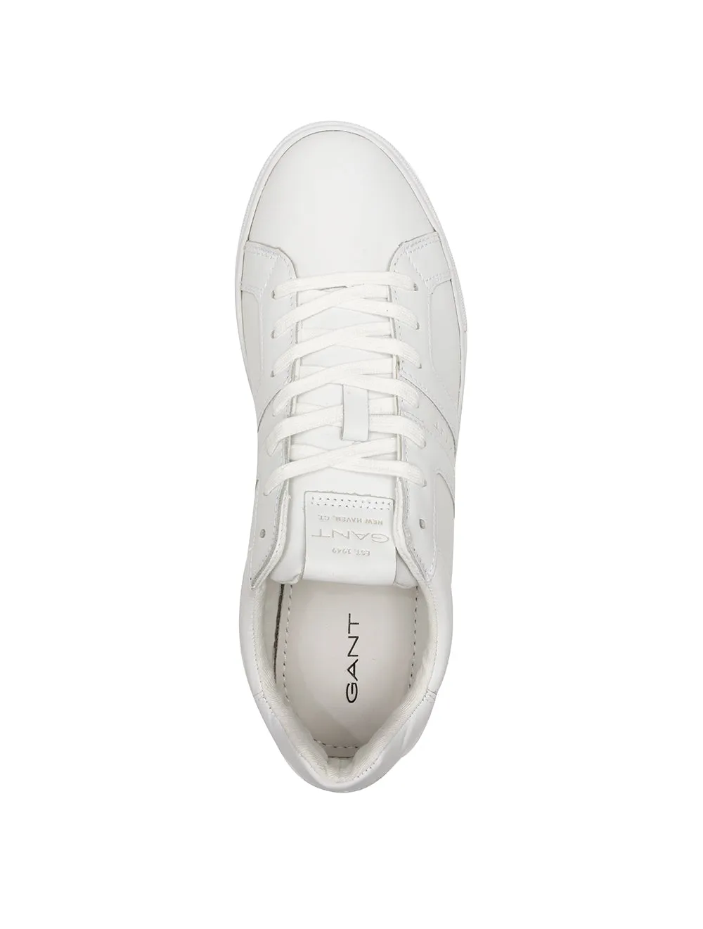 McJulien Basket en Cuir Blanc