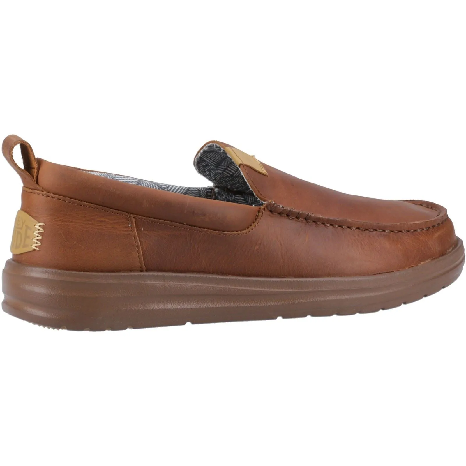 Chaussures Heydude 40173 Wally Grip Moc en Cuir Artisanal pour Homme
