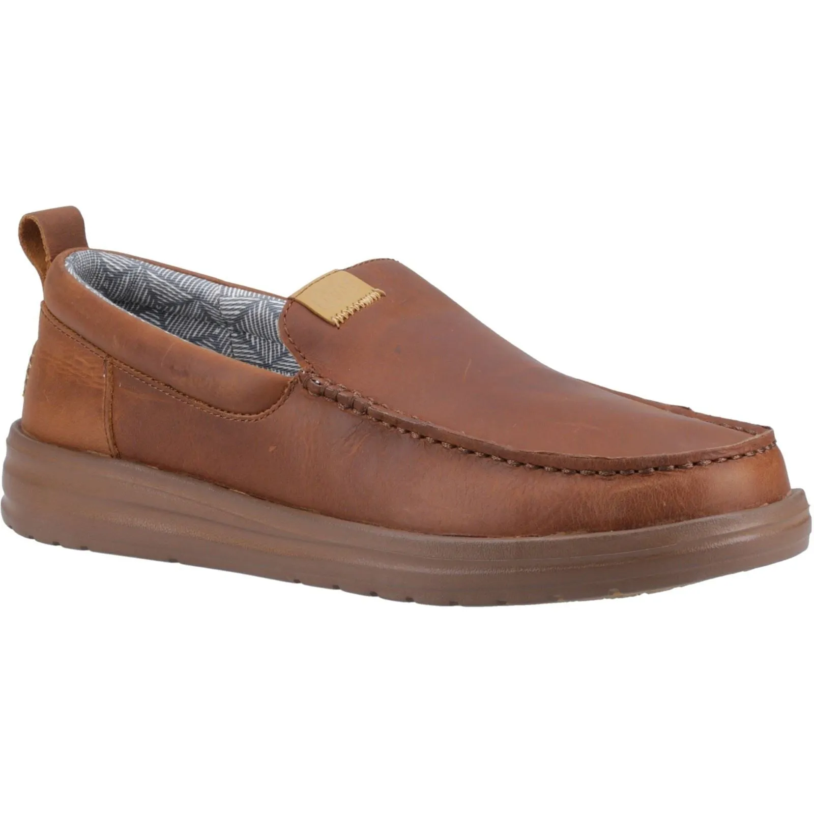 Chaussures Heydude 40173 Wally Grip Moc en Cuir Artisanal pour Homme