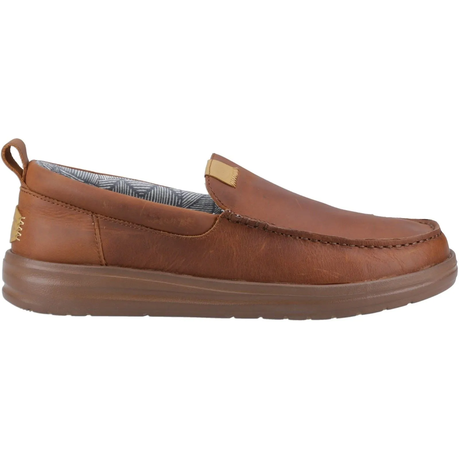 Chaussures Heydude 40173 Wally Grip Moc en Cuir Artisanal pour Homme