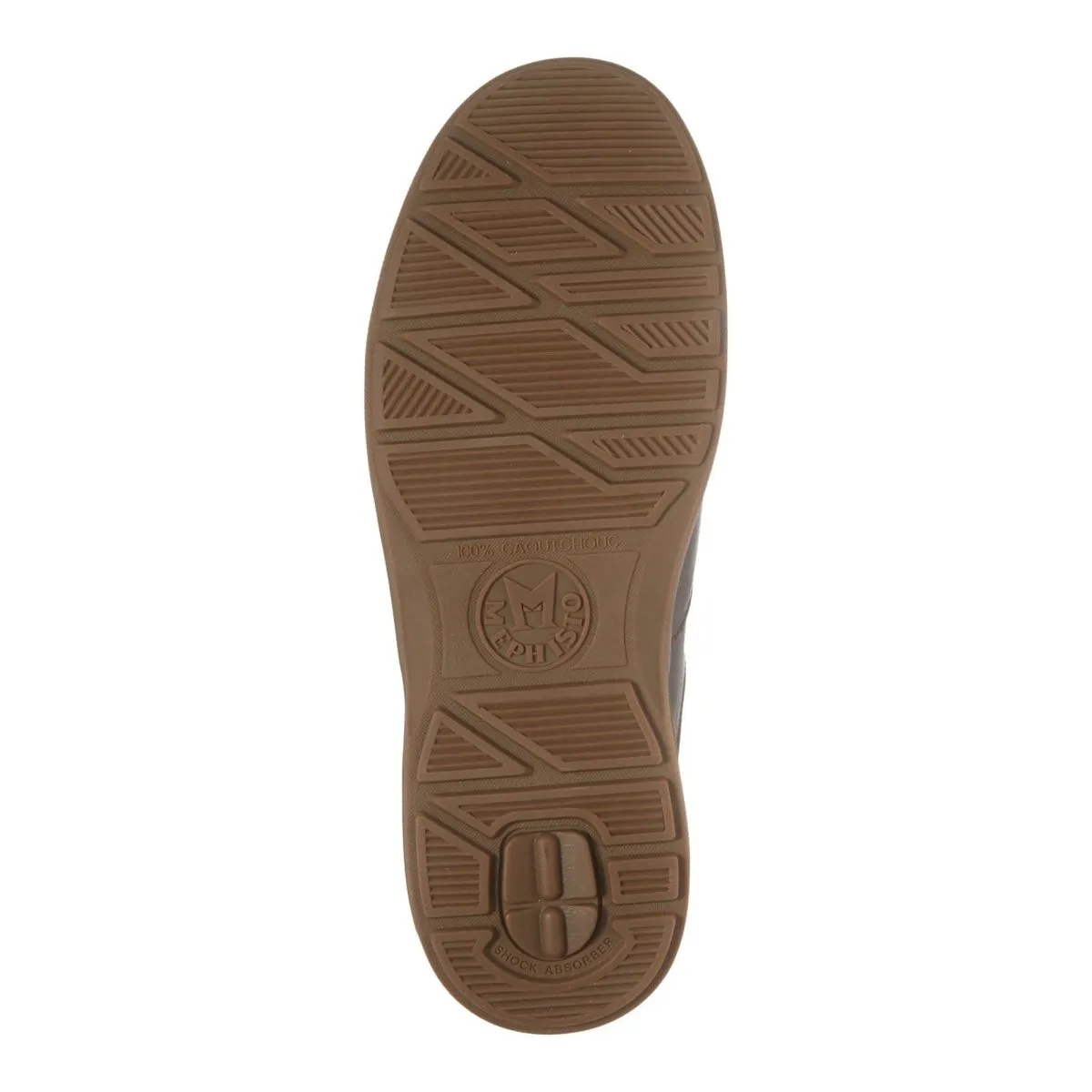 Mephisto Hommes Davy Marron Foncé Rio Imperméable
