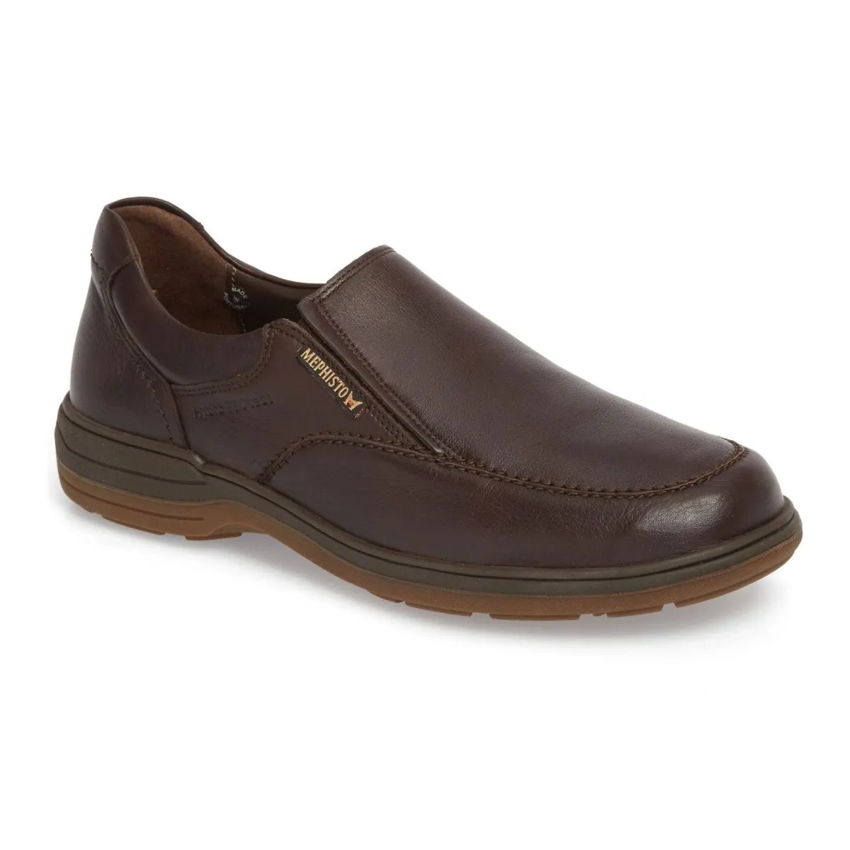 Mephisto Hommes Davy Marron Foncé Rio Imperméable