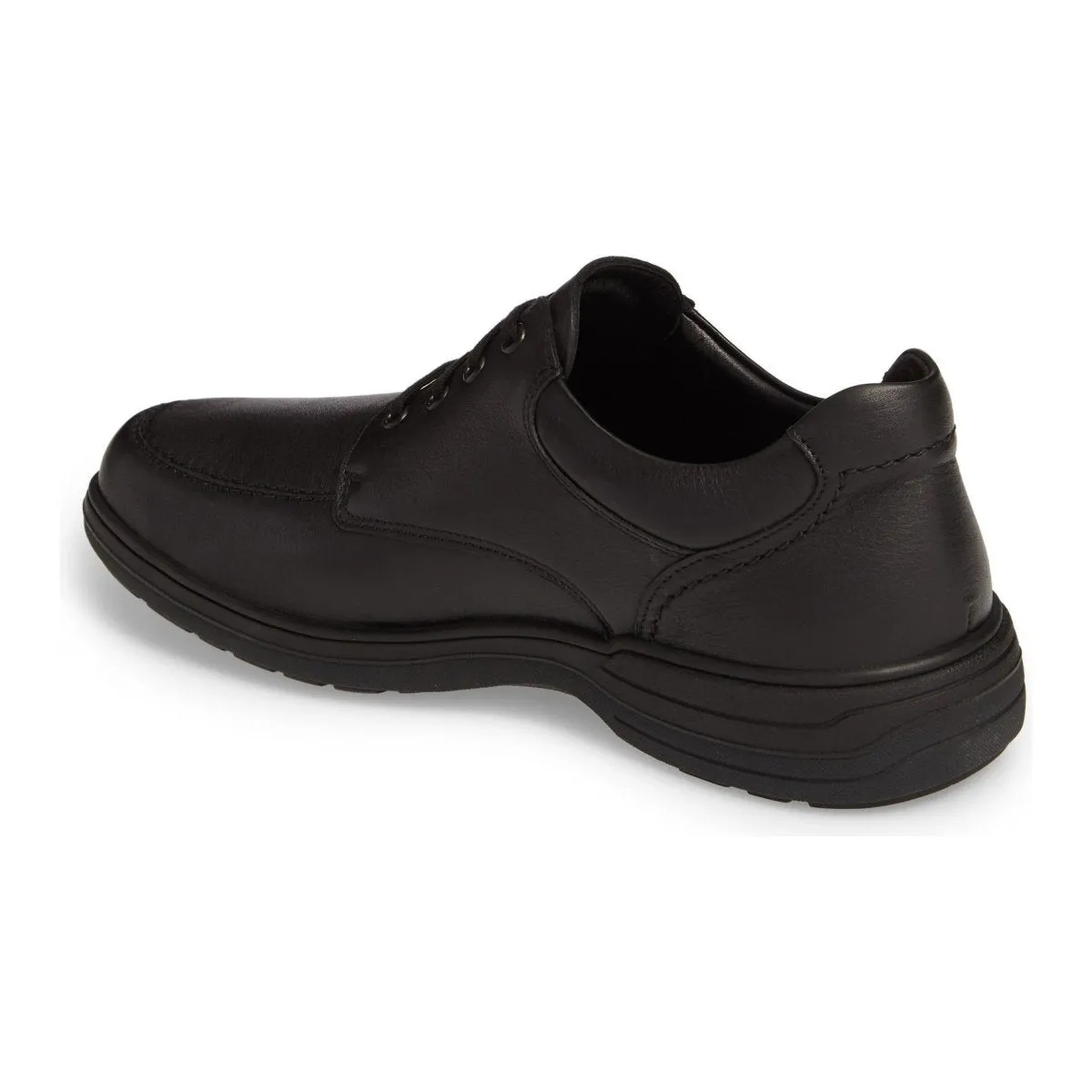 Mephisto DoukHydroProtect Derby à Bout Rond Homme Noir Imperméable