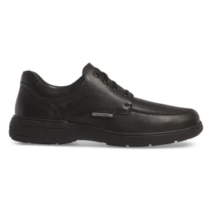 Mephisto DoukHydroProtect Derby à Bout Rond Homme Noir Imperméable