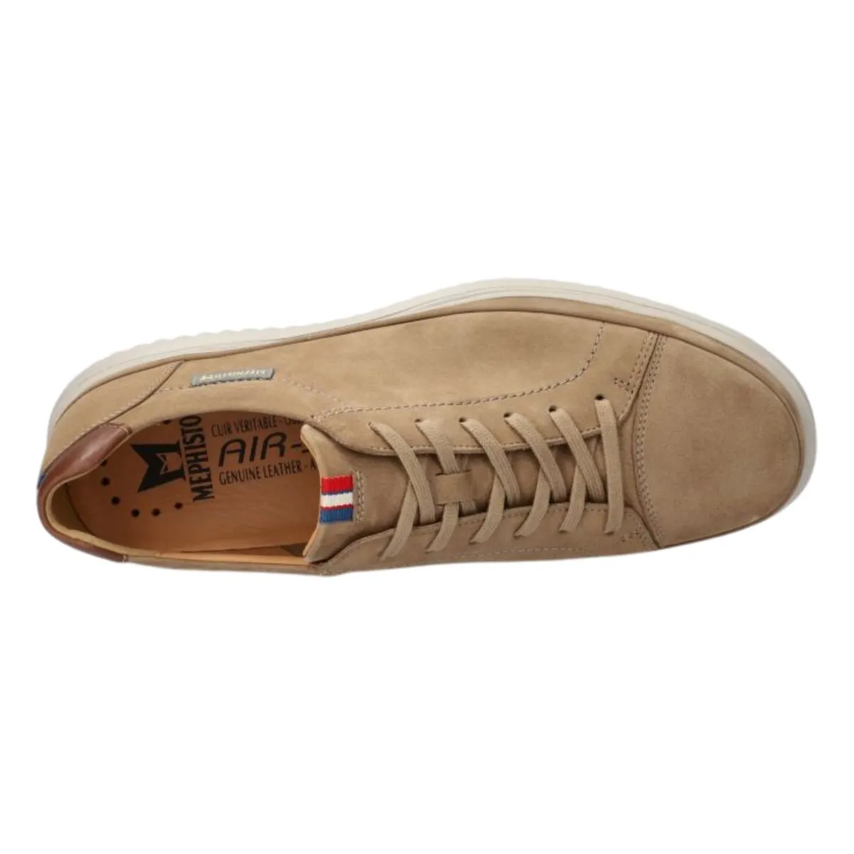 Mephisto Hommes Thomas Cuir Taupe