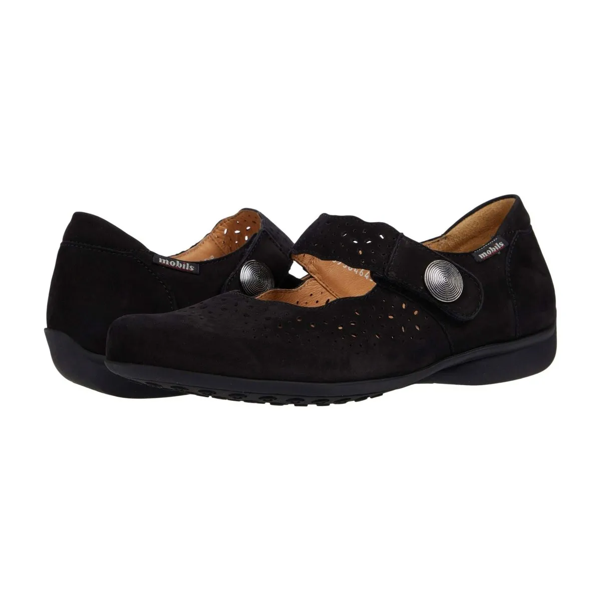 Mephisto Mobils Femmes Fabienne Noir Nubuck