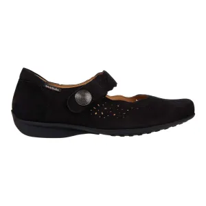 Mephisto Mobils Femmes Fabienne Noir Nubuck