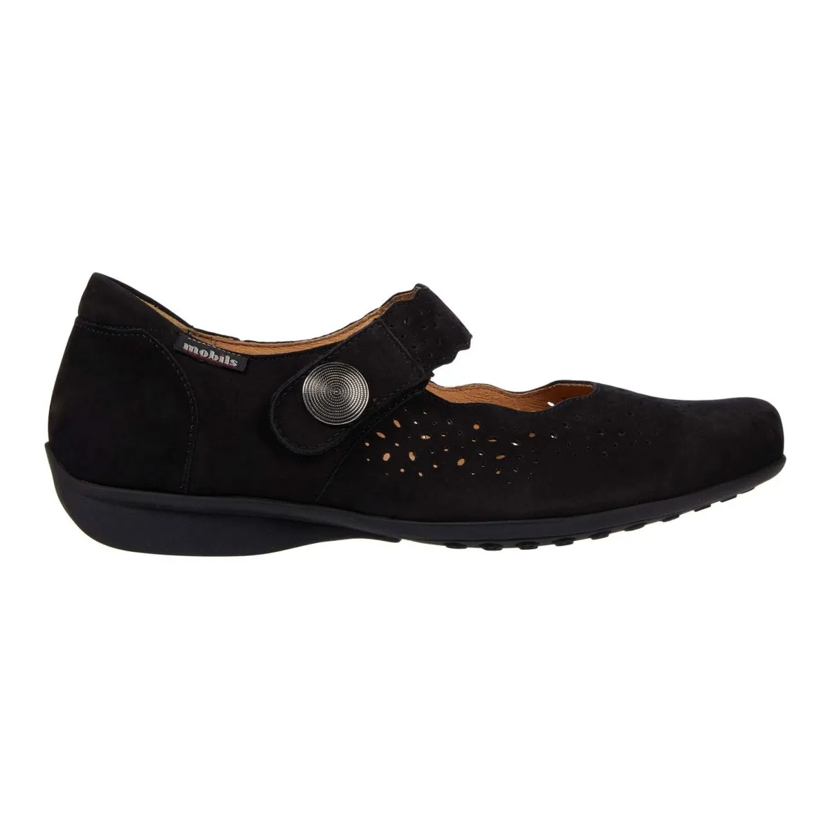 Mephisto Mobils Femmes Fabienne Noir Nubuck